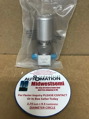 NUEVO SELLADO SWAGELOK 6LV-BN8BW6-C VÁLVULA DE FUELLE DE ALTA PUREZA 316L SE ENVÍA EL MISMO DÍA Foto 1 de 4