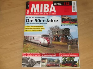 MIBA SPECIAL 142 - THE 50S - ST. ANDREASBERG IN H0/REKO LOCOMOTIVES OF DR - EXCELLENT - Picture 1 of 1