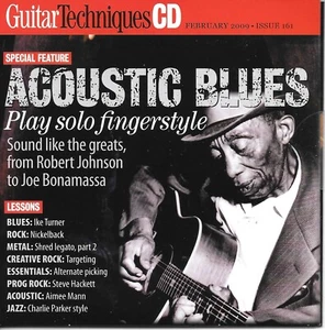 Guitar Techniques CD 161 Acoustic Blues Feb 2009 - Picture 1 of 2