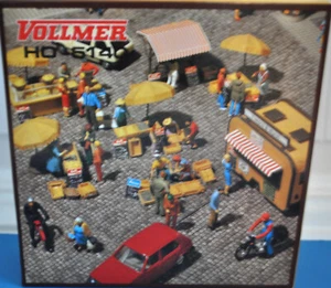 Vollmer HO 5140 Weekly Market Place Accessories - New in Package - Picture 1 of 5