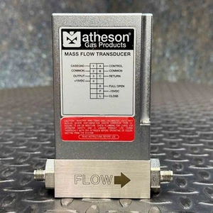 Matheson 8272-0412 Mass Flow Transducer, 100 SCCM, Air - Picture 1 of 5