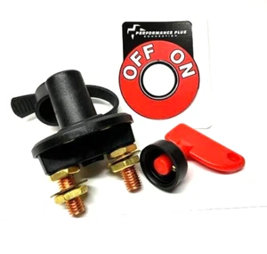 Racing Master Battery Quick Disconnect Cut/Shut Off Safety Switch w/Off On Decal - Picture 1 of 3
