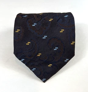 Men's Ermenegildo Zegna Jacquard Silk Tie Paisley Made in Italy - Picture 1 of 10
