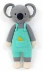 Handgefertigte gehäkelte handgestrickte Teddybär Koala Puppe 100 % Baumwolle Amigurumi Zeug Spielzeug