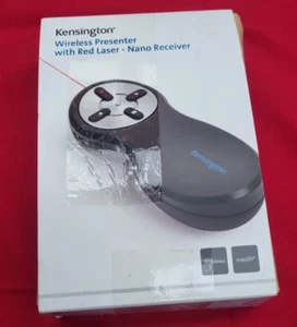 Kensington Wireless USB Powerpoint Presentation Clicker with Red Laser Pointer, - Afbeelding 1 van 2