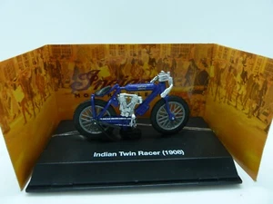 New-Ray1:32 Scale Diecast Motorcycle Model,1908 Indian Twin Racer Model - Picture 1 of 2