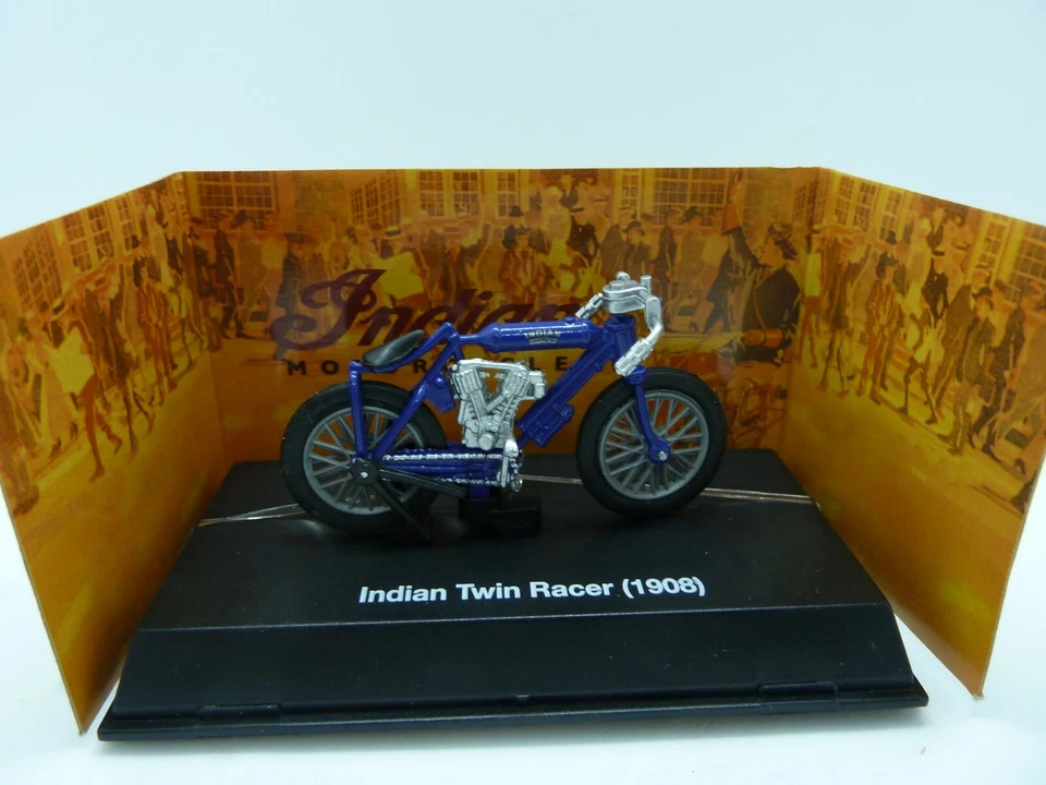 New-ray1 32 Scale Diecast Motorcycle Model 1914 Indian Single Board Track Racer