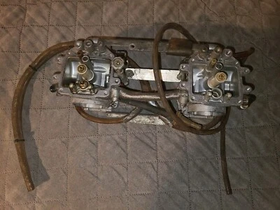 1986 1987 86 87 Suzuki GSXR750 OEM carburador piezas modificadas lote dos cuerpos Foto 1 de 4