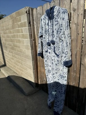 Wizarding World Harry Potter Pajama Hoodie One Size - Image 1 of 4