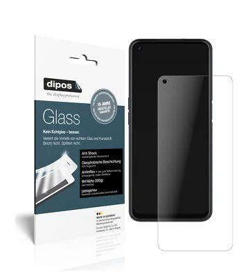 DIPOS Film de protection d'écran pour Oppo A72 mat Verre souple Film Protecteur 9H
