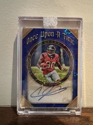 2021 Panini One Andre Johnson Once Upon A Time Autograph 03/15 #358 🔥 - Image 1 of 2