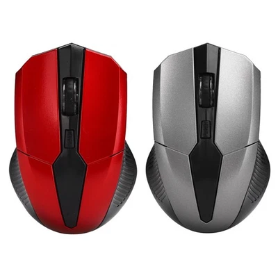 Wireless Mouse 2.4GHz 4 Keys Optical Mice With USB Receiver Computer - Image 1 of 4