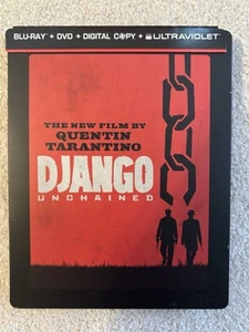 Django Unchained Target Exclusive Blu-ray Steelbook with Bonus Disc; Tarantino - Picture 1 of 4