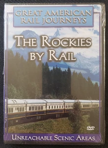 Great American Rail Journeys: The Rockies By Rail DVD - Brand New & Sealed - Foto 1 di 2