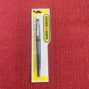Vintage Paper Mate Flair Filzspitze Marker Stift schwarz 1994 New Old Stock - Bild 1 von 3