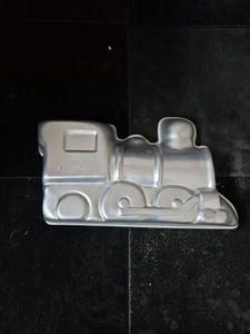 VINTAGE WILTON 1974 502-852 2 STCK. 3-D ALUMINIUM ZUG KUCHENFORM FORM! - Bild 1 von 8