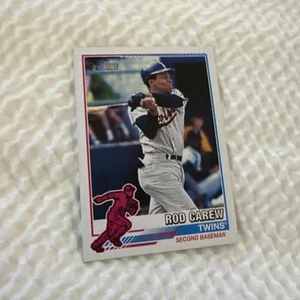 2025 Topps Heritage 1976 Ridefinito 76R-9 Asta Carew Minnesota Twins - Foto 1 di 4