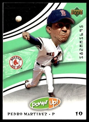 2004 Upper Deck Power Up Pedro Martinez Boston Red Sox #86 - Image 1 of 2