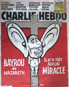 CHARLIE HEBDO N° 1728 de Sept 2025 BAYROU de NAZARETH N'A FAIT AUCUN MIRACLE - Picture 1 of 1