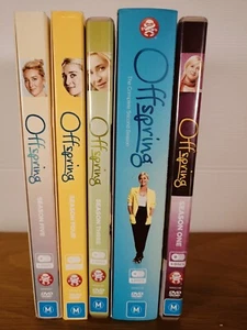 Offspring Series 1-5 + Tele Movie Region All DVD 21 Discs 65 Eps Asher Keddie - Picture 1 of 20
