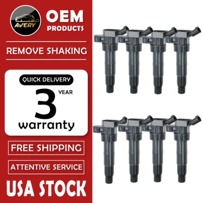 OEM 8 Ignition Coil for 2009-2017 Hyundai Genesis & Kia Borrego 4.6L 5.0L UF611 Foto 1 de 4