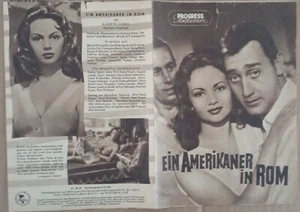E252 Progress Filmillustrierte EIN AMERIKANER IN ROM - Picture 1 of 2