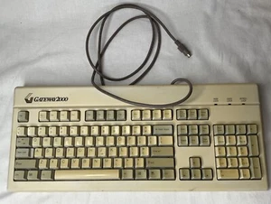 Vintage Gateway 2000 Keyboard Model P/S2 2194014-xx-xxx - Picture 1 of 9