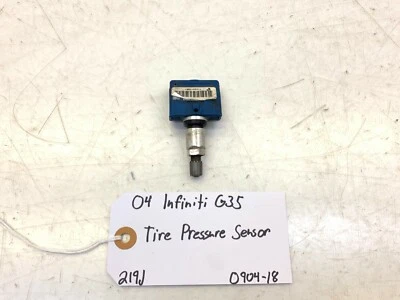 03 04 05 06 SENSOR DE PRESIÓN DE NEUMÁTICOS INFINITI G35 TPMS OEM 40700-CD001 Foto 1 de 4
