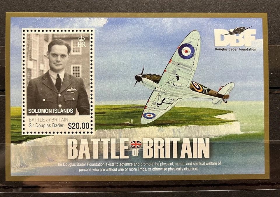 Aviation/ Battle for Britain on stamps - Timbres -  MNH** AF - Image 1 of 1