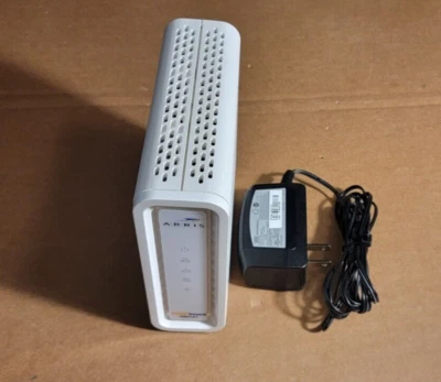 ARRIS SURFboard SB6141 8x4 DOCSIS 3.0 Cable Modem White - Image 1 of 4