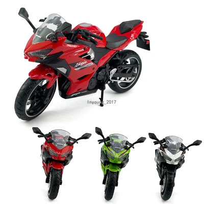 1:12 Kawasaki Ninja 400 Motorrad Modell Druckguss Diecast Spielzeug Geschenke - Bild 1 von 4
