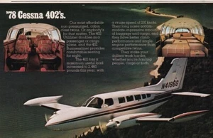 1978 Cessna 402 Aircraft ad 10/23/2023a - Picture 1 of 1