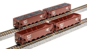 Broadway Limited Imports 7429 N Scale 70 Ton Hopper Missouri-Kansas-Texas MKT 4 - Picture 1 of 3