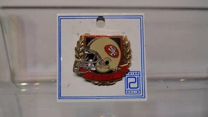 San Francisco 49ers Helm NFL Football 1993 Peter David Revers Mütze Pin Neu in Verpackung schön - Bild 1 von 2