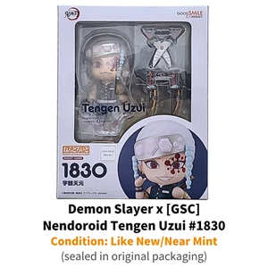 Figura de acción auténtica de anime JP Demon Slayer Nendoroid #1830 Tengen Uzui GSC - Imagen 1 de 19