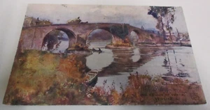 Stirling Postcard - Old Bridge of Forth - Illustrated - Scotland - Antique, 1909 - Picture 1 of 9