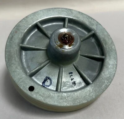 Vtg Grundig TK 46 Reel to Reel Tape Recorder Weighted Flywheel Wheel Part (A7) - Image 1 of 4