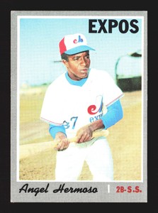 1970 Topps Baseball Vintage #147 Angel Hermoso