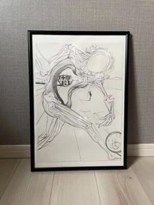 [DDP] SALVADOR DALI FC Barcelona Poster incorniciato edizione limitata 131/1000 - Foto 1 di 6