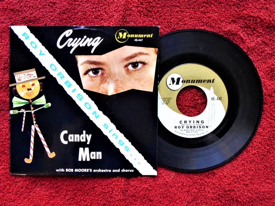ROY ORBISON   CRYING     1961 45 AND PICTURE SLEEVE - Image 1 of 1
