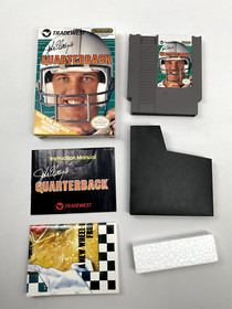 John Elway's Quarterback NES Nintendo Video Game Box