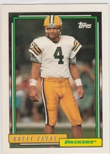 BRETT FAVRE 1992 Topps Base #696 FARVE FOOTBALL CARD Green Bay Packers NFL HOFer - Picture 1 of 2
