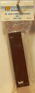 HO Walthers 933-1702 40' HiCube Container APL - Picture 1 of 1