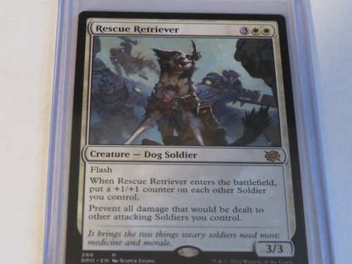 MTG Rescue Retriever The Brothers' War 288 Regular Rare | eBay