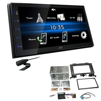 JVC Autoradio 2 DIN Bluetooth USB für Mercedes Benz Sprinter ab 2006 Quadlock - Bild 1 von 4