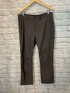 Pantalones de senderismo prAna Breathe para hombre al aire libre talla 33 X 30 calce ajustado gris oscuro - Imagen 1 de 6