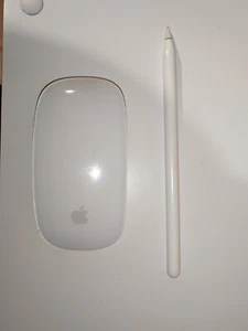APPLE MOUSE AND APPLE PENCIL WORKING IN GOOD CONDITIONS - Photo 1/3