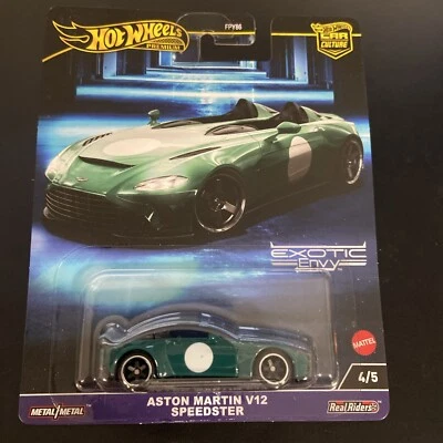 HOT WHEELS ASTON MARTIN SPEEDSTER V12 - Photo 1/2