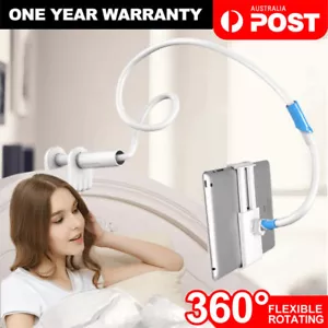 360° Rotating Tablet Stand Holder Lazy Bed Desk Mount iPad iPhone Air Samsung - Picture 1 of 14
