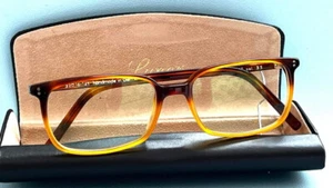 Lunor Col3.5 A9 MOD 317 Rectangular Havana Frame Eyeglasses $750 NIB #5 - Picture 1 of 7